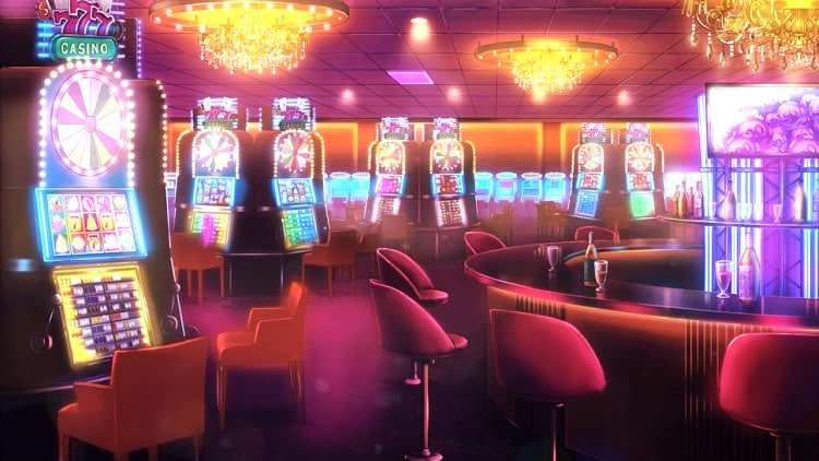 jebol Domino QQ table with dealer and live player cards displayed